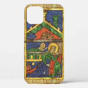 ANTIQUE NATIVITY CHRISTMAS PARCHMENT iPhone 12 HÜLLE