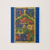 ANTIQUE NATIVITY CHRISTMAS PARCHMENT PUZZLE (Vertikal)