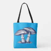 Antique of mushroom drawing tasche (Rückseite)
