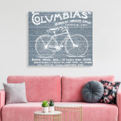 Antique Old modited Bicycle Jeans Leinwand (Insitu (Wohnzimmer))