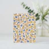 Antique Oriental Sultan Design Postkarte (Stehend Vorderseite)