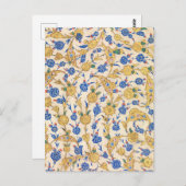 Antique Oriental Sultan Design Postkarte (Vorne/Hinten)