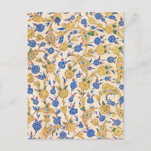 Antique Oriental Sultan Design Postkarte (Vorderseite)