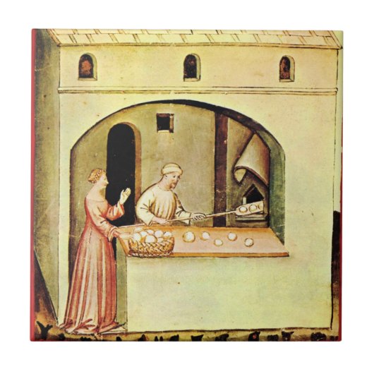 ANTIQUE OVEN BAKER, BAKERY BREAD SHOP FLIESE (Vorderseite)