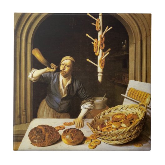 ANTIQUE OVEN BAKER, BAKERY BREAD SHOP FLIESE (Vorderseite)