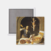 ANTIQUE OVEN BAKER, BAKERY BREAD SHOP MAGNET (Vorderseite/Rückseite)