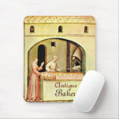 ANTIQUE OVEN BAKER, BAKERY BREAD SHOP MOUSEPAD (Mit Mouse)