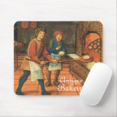 ANTIQUE OVEN BAKER, BAKERY BREAD SHOP MOUSEPAD (Mit Mouse)