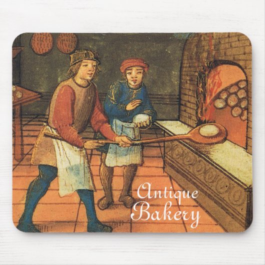 ANTIQUE OVEN BAKER, BAKERY BREAD SHOP MOUSEPAD (Vorne)