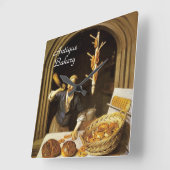 ANTIQUE OVEN BAKER, BAKERY BREAD SHOP QUADRATISCHE WANDUHR (Winkel)