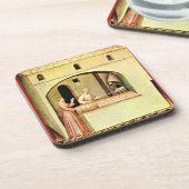 ANTIQUE OVEN BAKER, BAKERY BREAD SHOP UNTERSETZER (Linke Seite)