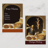 ANTIQUE OVEN BAKER, BAKERY BREAD SHOP VISITENKARTE (Vorne/Hinten)