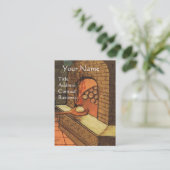 ANTIQUE OVEN BAKER, BAKERY BREAD SHOP VISITENKARTE (Stehend Vorderseite)