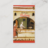 ANTIQUE OVEN BAKER, BAKERY BREAD SHOP VISITENKARTE (Rückseite)