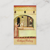 ANTIQUE OVEN BAKER, BAKERY BREAD SHOP VISITENKARTE (Rückseite)