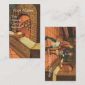 ANTIQUE OVEN BAKER, BAKERY BREAD SHOP VISITENKARTE (Vorne/Hinten)