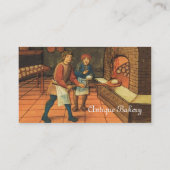 ANTIQUE OVEN BAKER, BAKERY BREAD SHOP VISITENKARTE (Rückseite)