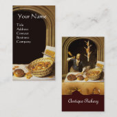 ANTIQUE OVEN BAKER, BAKERY BREAD SHOP VISITENKARTE (Vorne/Hinten)