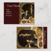 ANTIQUE OVEN BAKER, BAKERY BREAD SHOP VISITENKARTE (Vorne/Hinten)