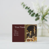 ANTIQUE OVEN BAKER, BAKERY BREAD SHOP VISITENKARTE (Stehend Vorderseite)