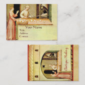 ANTIQUE OVEN BAKER, BAKERY BREAD SHOP VISITENKARTE (Vorne/Hinten)