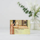 ANTIQUE OVEN BAKER, BAKERY BREAD SHOP VISITENKARTE (Stehend Vorderseite)