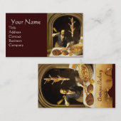 ANTIQUE OVEN BAKER, BAKERY BREAD SHOP VISITENKARTE (Vorne/Hinten)