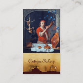 ANTIQUE OVEN BAKER, BAKERY BREAD SHOP VISITENKARTE (Rückseite)