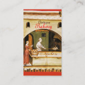 ANTIQUE OVEN BAKER, BAKERY BREAD SHOP VISITENKARTE (Rückseite)