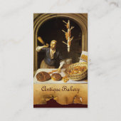 ANTIQUE OVEN BAKER, BAKERY BREAD SHOP VISITENKARTE (Rückseite)