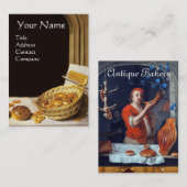 ANTIQUE OVEN BAKER, BAKERY BREAD SHOP VISITENKARTE (Vorne/Hinten)