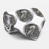 ANTIQUE OWL Griechische Münze Krawatte (Gerollt)