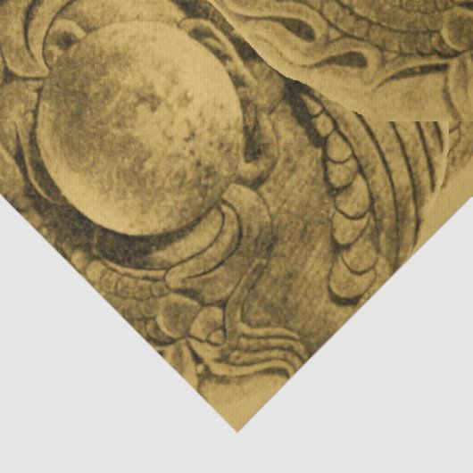 ANTIQUE OWL Silbergriechische Münze Seidenpapier (Ausschnitt)