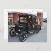 Antique Paddy Wagon Postkarte (Vorne/Hinten)