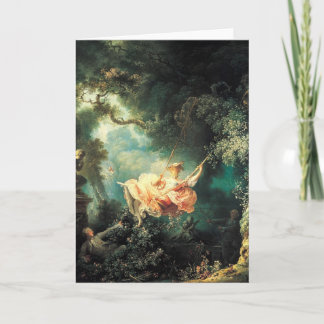 Antique painting Greeting Cards 46 Karte