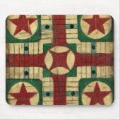Antique Parcheesi Game Board von Ethan Harper Mousepad (Vorne)