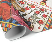 ANTIQUE-PARKPLATZ DER ETERNAL-LIEBE GESCHENKPAPIER (Rolleneckpunkt)