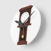 Antique Pendulum Clock Runde Wanduhr (Winkel)