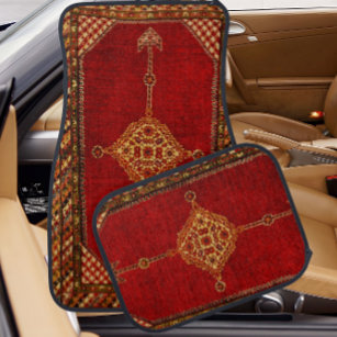 Antique Persian rug  pattern Automatte