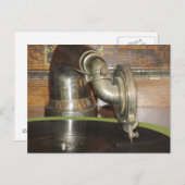 Antique Phonograph Postkarte (Vorne/Hinten)