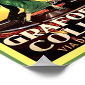 Antique Phonographs Columbia Graphophon Ad aus den Poster (Ecke)