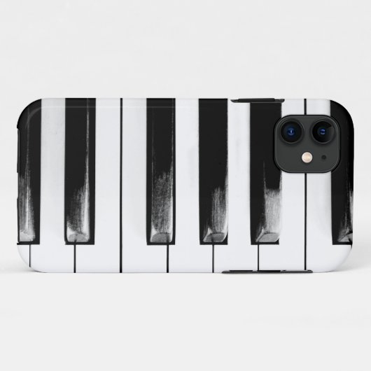 Antique Piano Keys Case-Mate iPhone Hülle (Rückseite (Horizontal))