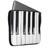 Antique Piano Keys Laptopschutzhülle (Vorne Rechts)