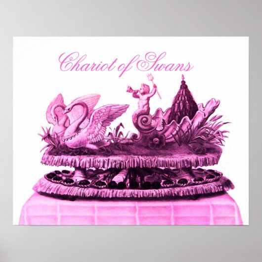 ANTIQUE PINK CHARIOT VON SCHWANKEN UND KUPKAK POSTER (Vorne)