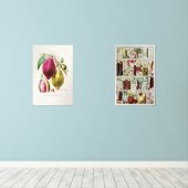 antique　plant　unique bilderwand sets (Holzboden)