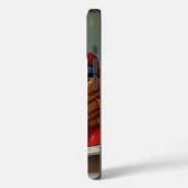 Antique Plate of Waffles with Strawberries Case-Mate iPhone Hülle (Rückseite / Links)