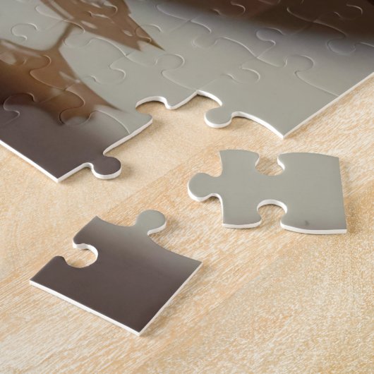 Antique Plate of Waffles with Strawberries Puzzle (Seite)