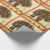 ANTIQUE POMEGRANATENBAUM GESCHENKPAPIER (Ecke)