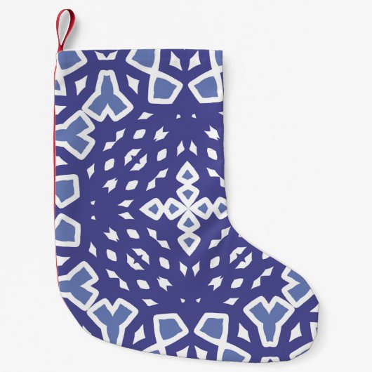 Antique portuguese azulejo ceramic. Original desig Kleiner Weihnachtsstrumpf (Vorderseite)