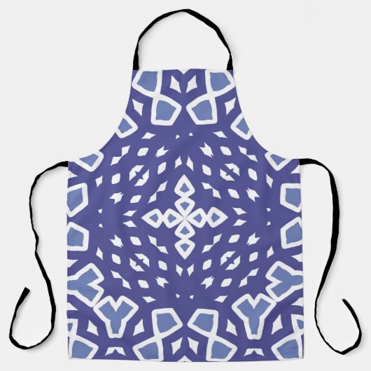 Antique portuguese azulejo ceramic. Original desig Schürze (Vorderseite)